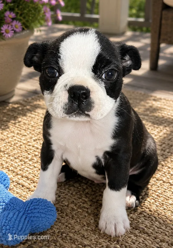 Leo – Boston Terrier puppy for sale in Mosinee, WI