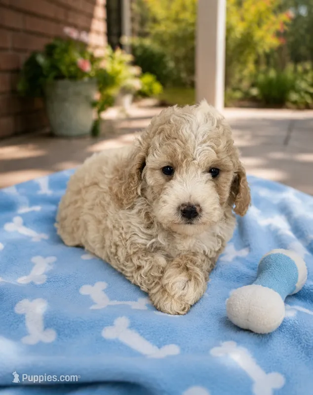 Davis – Poodle - Miniature  puppy for sale in Mosinee, WI
