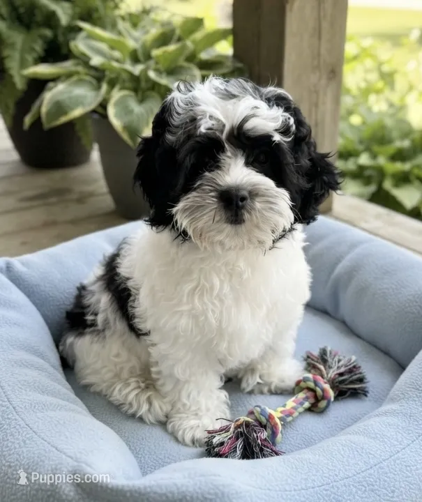 Theo – Shihpoo puppy for sale in Mosinee, WI
