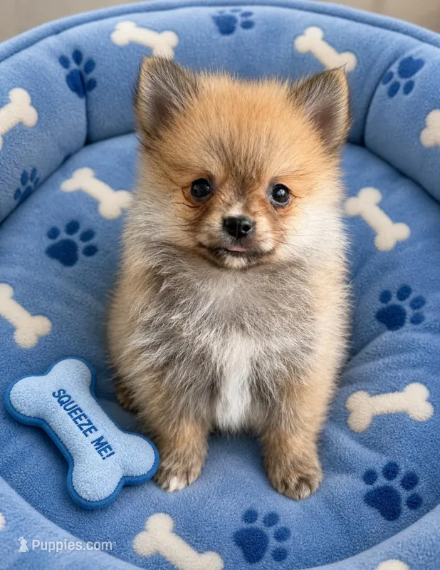 Milo – Pomeranian puppy for sale in Mosinee, WI