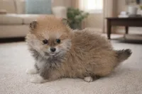 Shye, a male Pomchi for sale in Farwell, MI – Photo 2 of 3