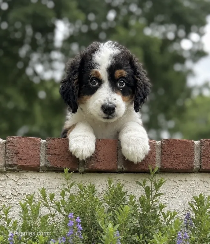 Brady – Miniature Bernedoodle puppy for sale in Gurnee, IL