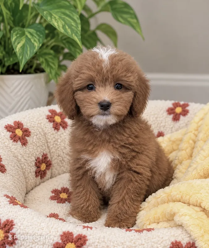 Maeve  – Miniature Goldendoodle puppy for sale in Gurnee, IL