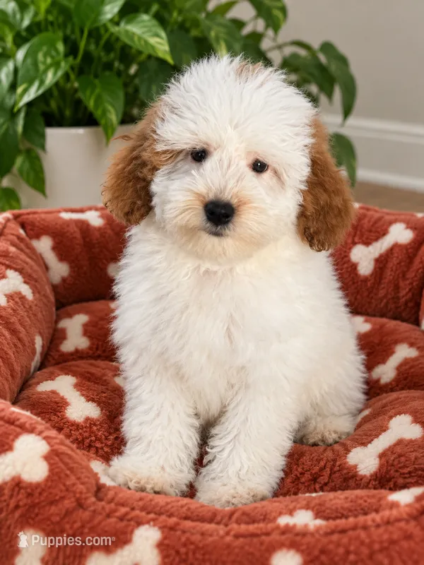 Sparkey – Miniature Goldendoodle puppy for sale in Gurnee, IL