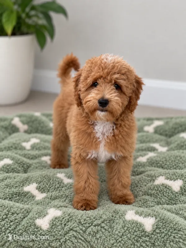 Nellie – Miniature Goldendoodle puppy for sale in Gurnee, IL