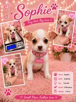 SOPHIE, a female Chihuahua for sale in Cypress, TX – 1 of 1