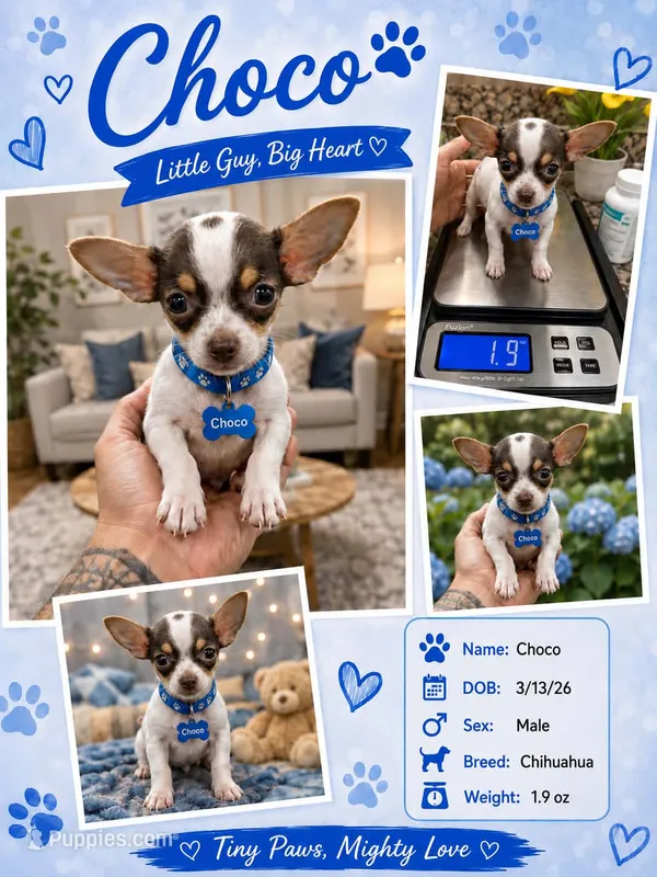 CHOCO – Chihuahua puppy for sale in Cypress, TX