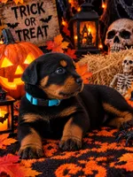 Light blue collar, a female Rottweiler for sale in Hudson, FL – 1 of 10