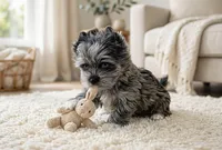 Toodles- MERLE-BLUE EYES!!🔥🔥POLAND*, a male Yorkshire Terrier for sale in San Marcos, TX – 2 of 2