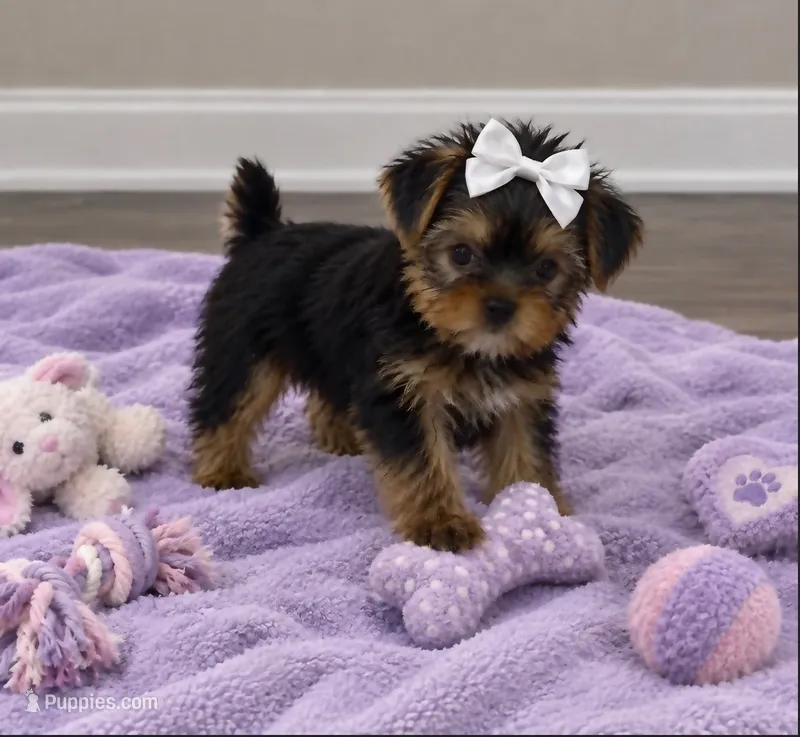 Demi- Dainty💯🔥210-753-6551 – Yorkshire Terrier puppy for sale in Austin, TX
