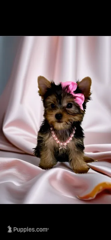 Tiffani- Small Sweet Girl 💕 – Yorkshire Terrier puppy for sale in San Marcos, TX