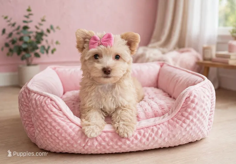 JAZZ- brown nose and light eyes – Maltipoo, Morkie puppy for sale in San Marcos, TX