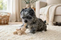 ZIGGY-  Blu eyes MERLE-SMALL 🔥POLAND, a male Yorkshire Terrier for sale in San Marcos, TX – 4 of 4