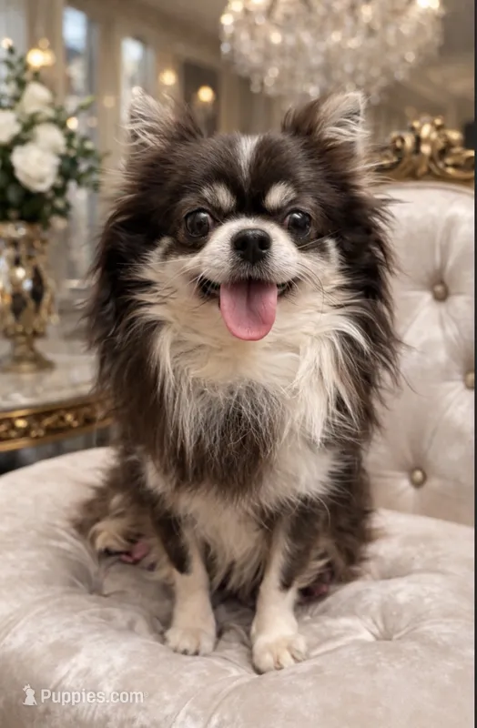 Longhair Boy GINO – Chihuahua puppy for sale in Sacramento, CA