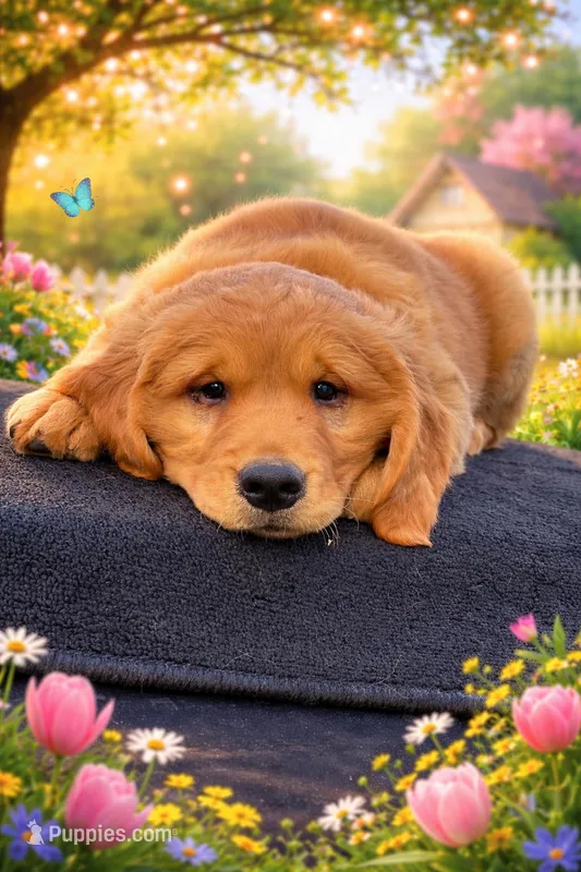 Alphie – Golden Retriever puppy for sale in De Kalb, TX