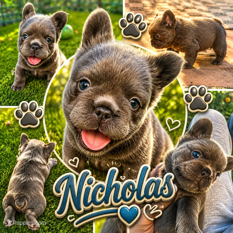 Nicholas (FLUFFY) ⚜️ – French Bulldog puppy for sale in Fontana, CA