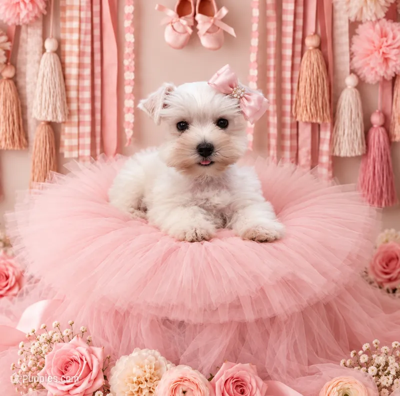 Gidget- MICRO TCUP Wheaten – Miniature Schnauzer puppy for sale in Tremonton, UT