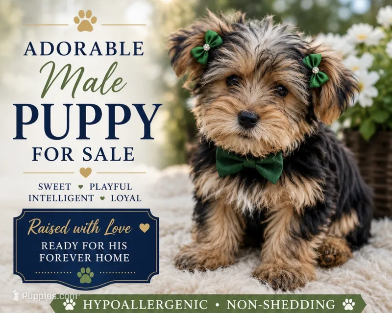 Scooter – Yorkshire Terrier puppy for sale in Kirkland, WA