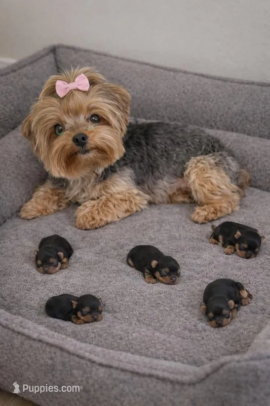 Girl 1, a female Yorkshire Terrier for sale in Spencer, IN – Photo 1 of 1