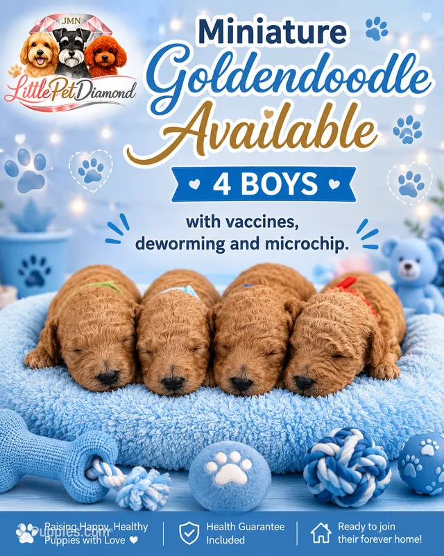 Goldendoodles – Miniature Goldendoodle puppy for sale in Hialeah, FL