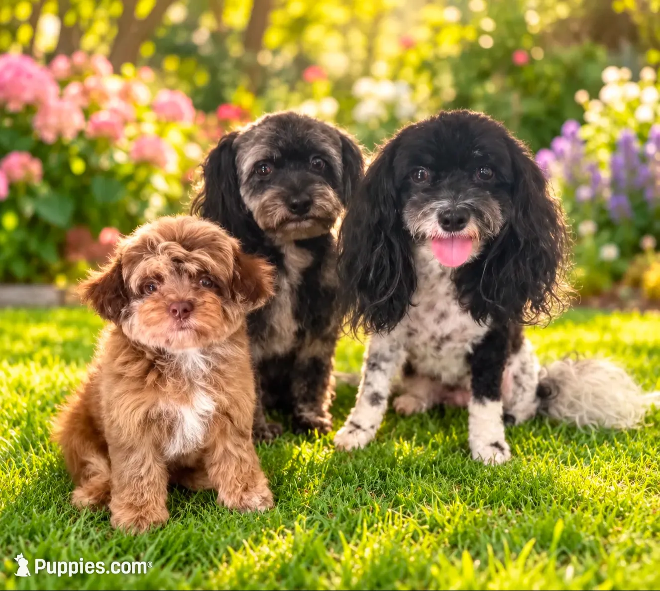 Tiny Tot (toy size Aussiedoodle), a male Aussiedoodle for sale in Fair Grove, MO – 2 of 5
