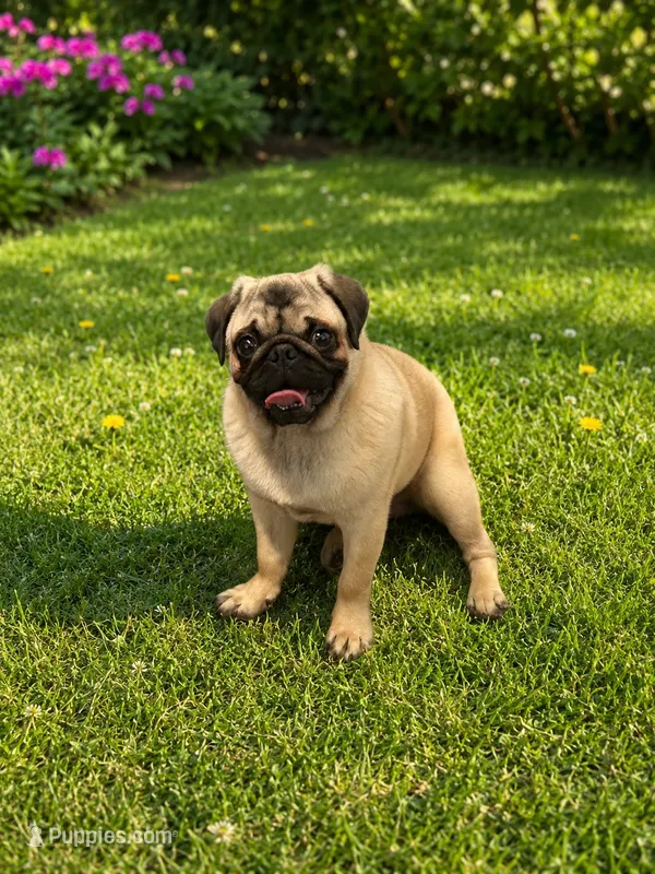 Bart  – Pug puppy for sale in Kenney, IL