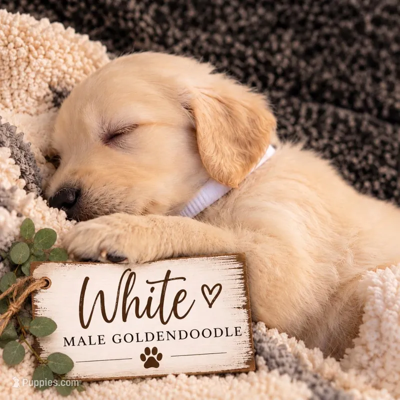 White – Goldendoodle puppy for sale in West Chester, OH