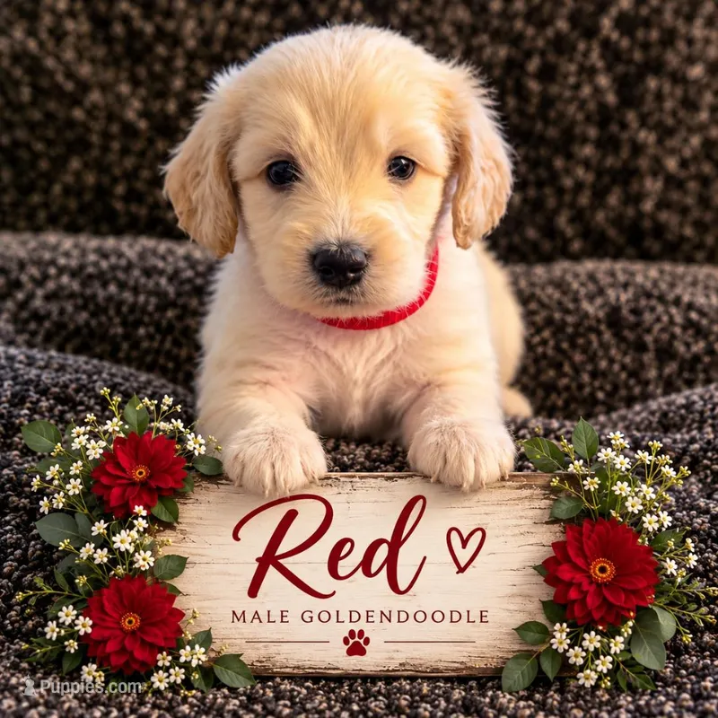 Red – Goldendoodle puppy for sale in West Chester, OH