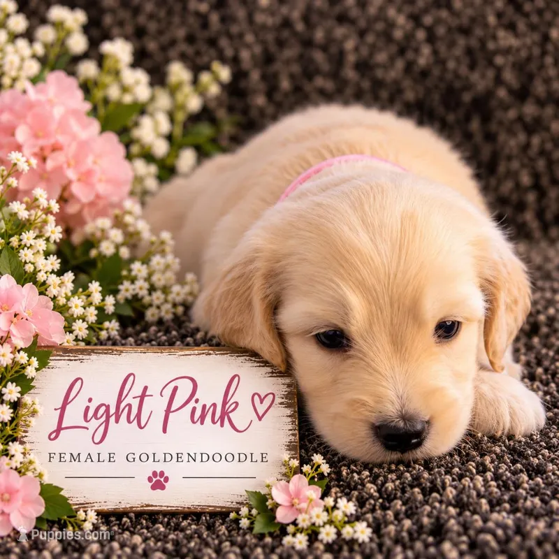 Light Pink – Goldendoodle puppy for sale in West Chester, OH