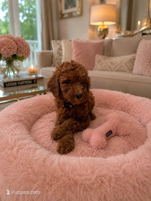 Joy Orange Collar Poodle  – Poodle - Standard  puppy for sale in Carrollton, GA