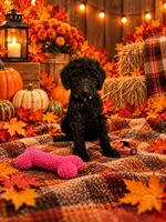 Zoey - Orange Collar F1b GD, a female Goldendoodle for sale in Carrollton, GA – 5 of 5