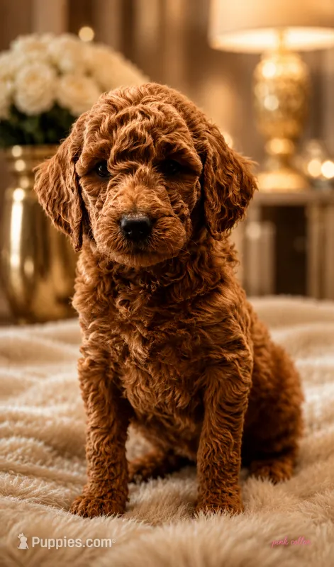 Paisley Pink Collar Poodle  – Poodle - Standard  puppy for sale in Carrollton, GA