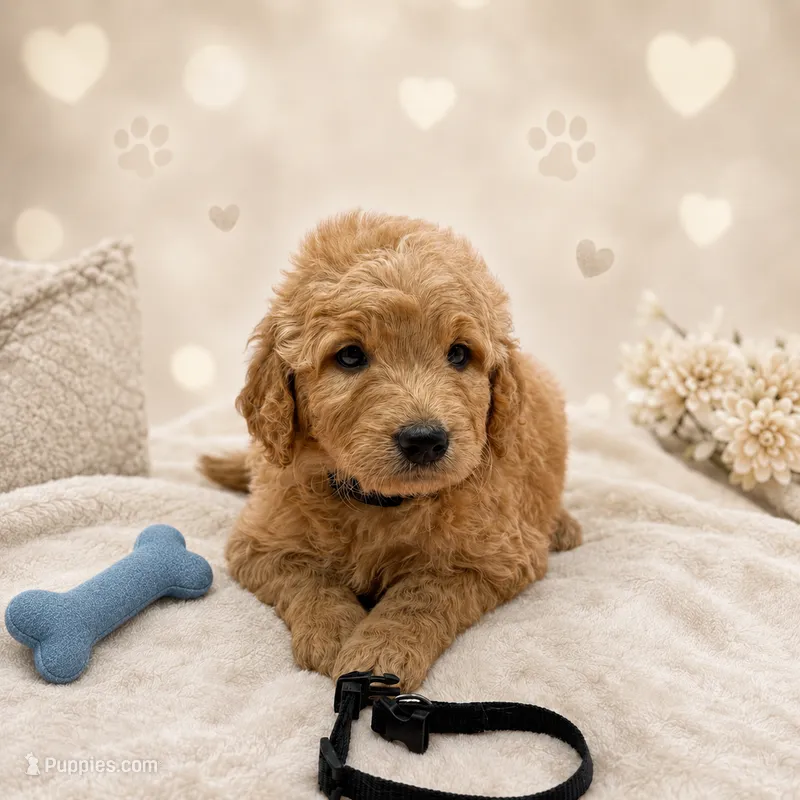 Samson Black Collar GD – Goldendoodle puppy for sale in Carrollton, GA