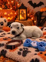Gunner - Brown Collar, a male Australian Cattle Dog for sale in Carrollton, GA – 3 of 4