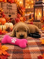 Lily - Black Collar F1b GD, a female Goldendoodle for sale in Carrollton, GA – 2 of 3