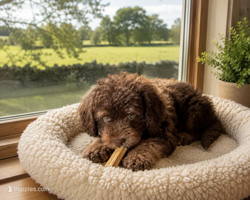 Hershey – Miniature Aussiedoodle puppy for sale in Carrollton, GA