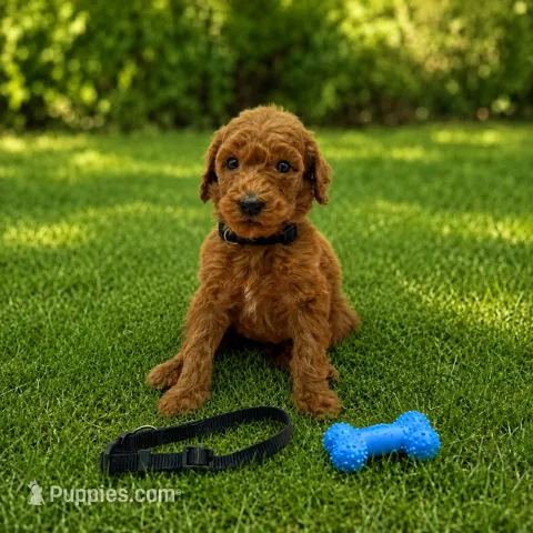 Diesel - Black Collar Poo – Poodle - Standard  puppy for sale in Carrollton, GA