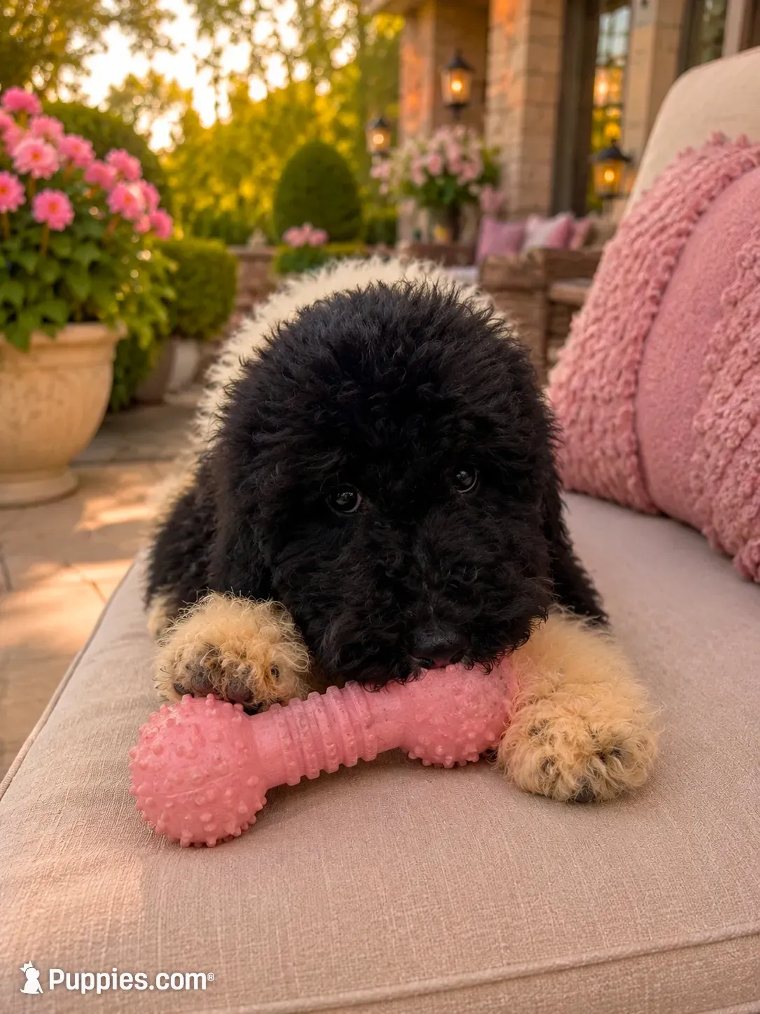 Hank Brown Collar , a male Poodle - Multi-Colored Standard for sale in Carrollton, GA – 7 of 9