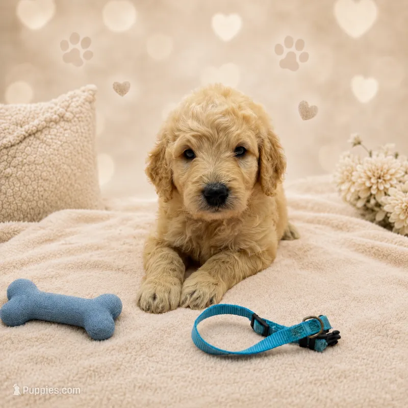 Casper Blue Collar GD – Goldendoodle puppy for sale in Carrollton, GA