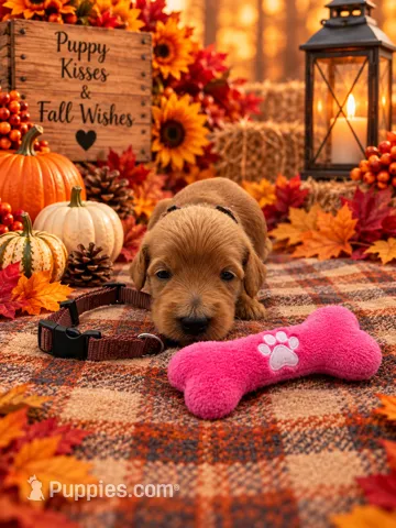 Jessie - Brown Collar F1b GD – Goldendoodle puppy for sale in Carrollton, GA