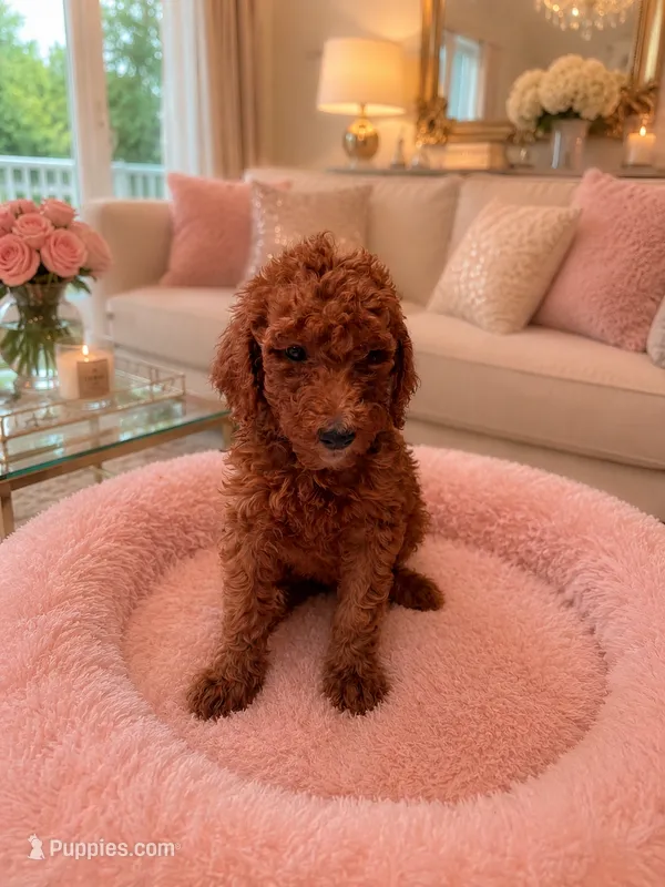 Rosie Purple Collar Poodle  – Poodle - Standard  puppy for sale in Carrollton, GA