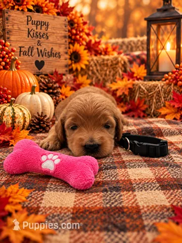 Lily - Black Collar F1b GD – Goldendoodle puppy for sale in Carrollton, GA