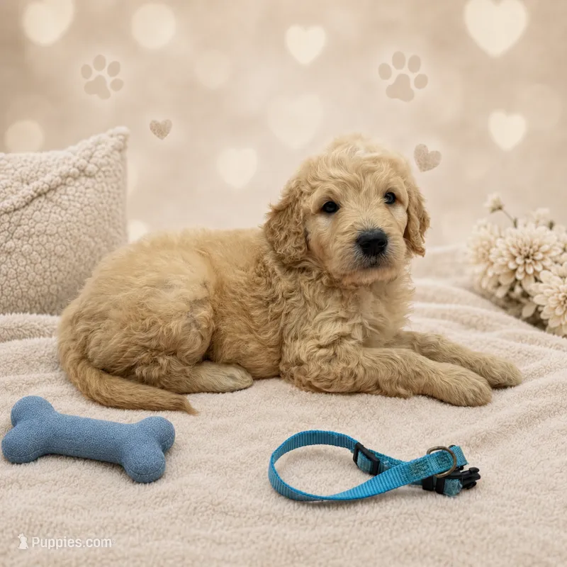 Casper Blue Collar GD – Goldendoodle puppy for sale in Carrollton, GA