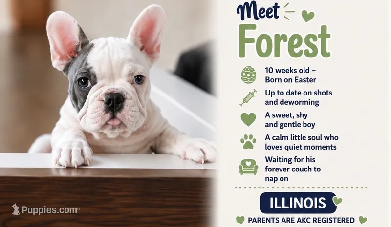 Forest – French Bulldog puppy for sale in Peoria, IL