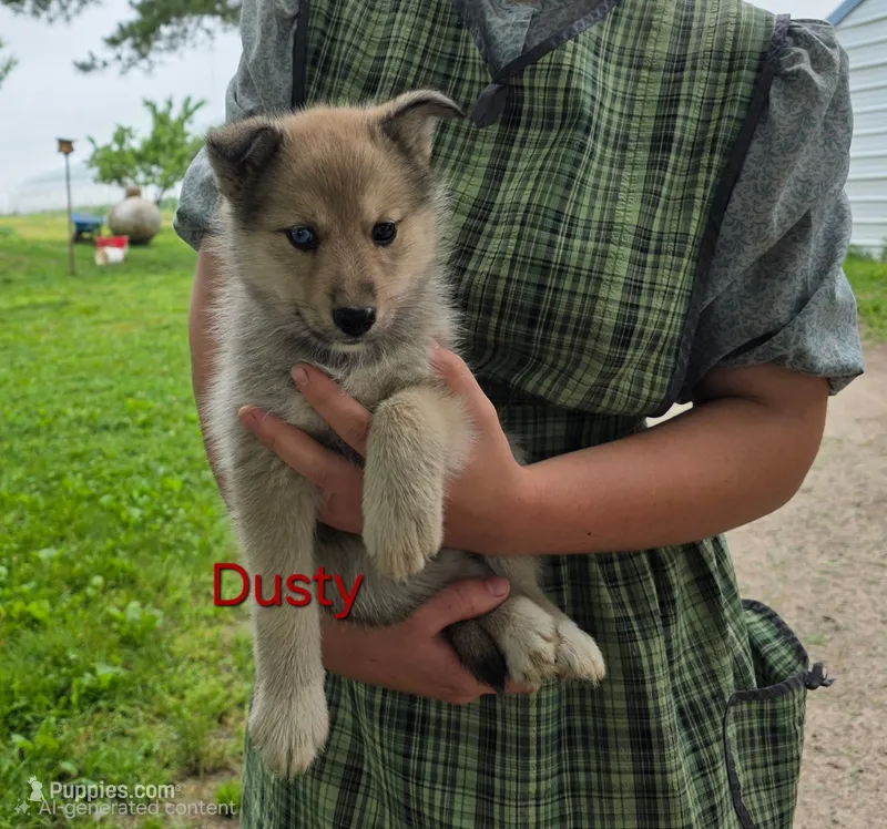Dusty – Siberian Husky, Norwegian Elkhound puppy for sale in Russellville, KY