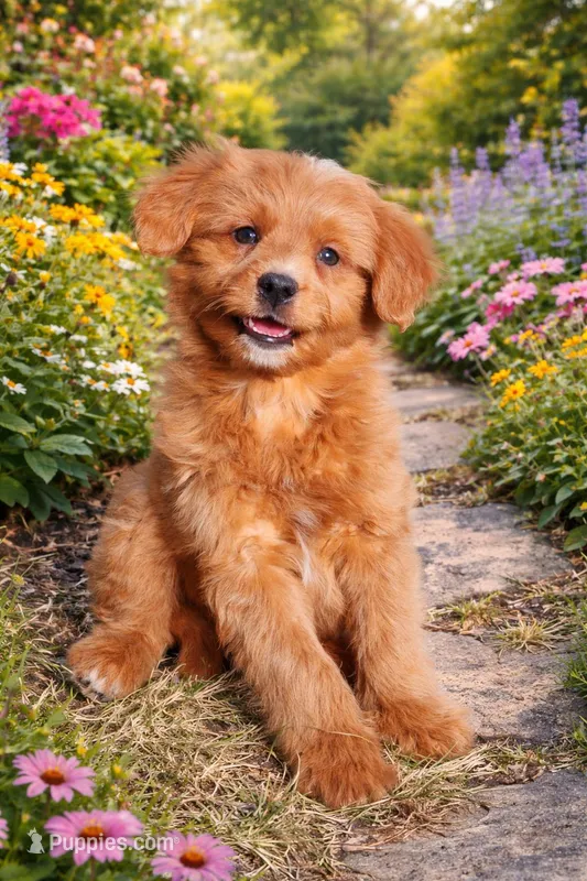 Comet – Golden Mountain Doodle puppy for sale in Zumbro Falls, MN