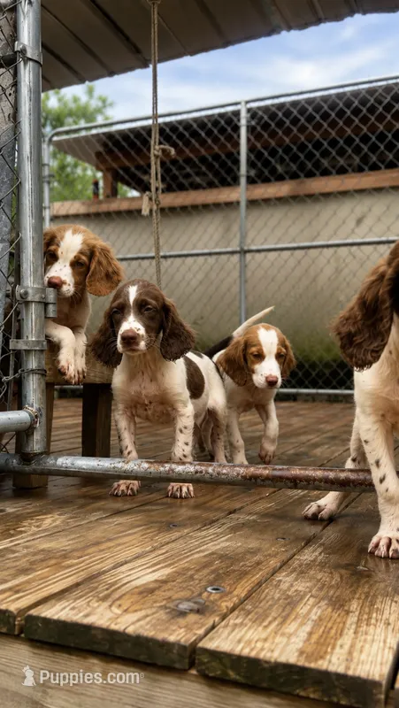 Male 1 – French Brittany puppy for sale in Screven, GA