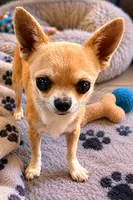 Fritz (long-haired), a male Chihuahua for sale in Gay, GA – 7 of 8