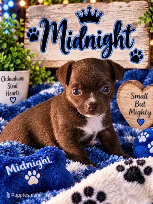 Midnight – Chihuahua puppy for sale in Andalusia, AL