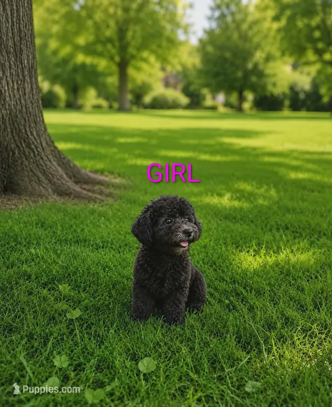 Girl 1 – Poodle - Miniature  puppy for sale in Plainfield, IN
